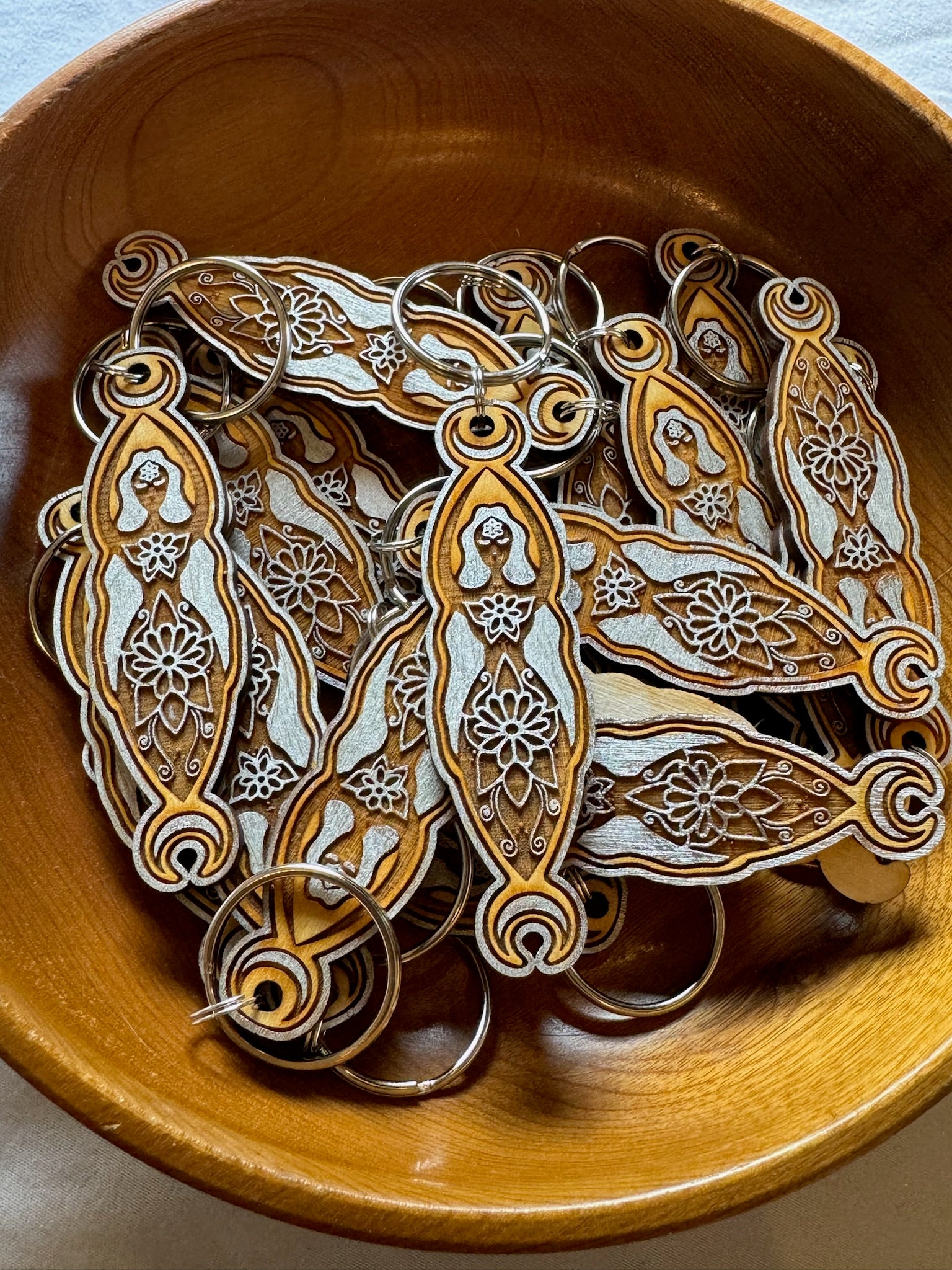 Lunar Goddess Keychain